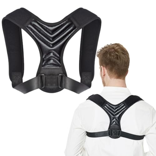 MELARQT Haltungskorrektur Rücken Damen und Herren, Rücken Geradehalter, Rückengurt, Rückenstützgürtel, Posture Corrector Men, Schultergurt Haltungskorrektur, Rückenstütze, Nacken Schulter Korrektur