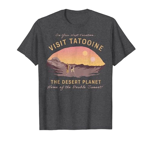 Star Wars Visit Tatooine The Desert Planet T-Shirt