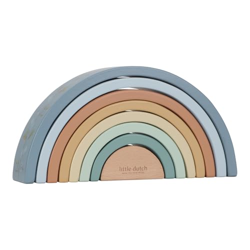 Little Dutch 7237 FSC Holz Regenbogen - Forest Friends blau