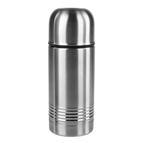 Emsa 618351600 Senator Isolierflasche, Thermosflasche, mobiler Kaffeebecher, 350 ml, Thermobecher, Isolierbecher, Safe Loc Verschluss, edelstahl