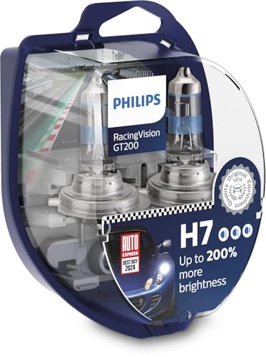 PHILIPS RacingVision GT200 H7 Scheinwerferlampe +200% set