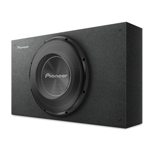 Pioneer TS-A3000LB Passiv Subwoofer, leistungsstarker Gehäuse Subwoofer mit 1500 W Maximalleistung, 30 cm, IMPP Membran, schwarz, Kontinuierliche Ausgangsleistung 400 W