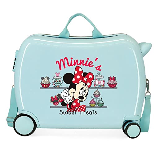 Disney Mickey That´S Easy Kinderkoffer, grün, 50 x 38 x 20 cm, starr, ABS, seitlicher Zahlenkombinationsverschluss, 34 l, 3 kg, 2 Handgepäckträger