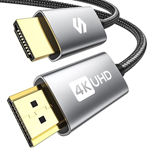 Silkland HDMI Kabel 0.5Meter 4K@60Hz 2K@144Hz, HDMI 2.0 Kabel mit ARC UHD HDR 3D High Speed 18Gbps Ethernet, HDMI Kabel für Soundbar Fernseher Blu-Ray Beamer Laptop TV PS4/PS5 Xbox Konsole PC Monitor