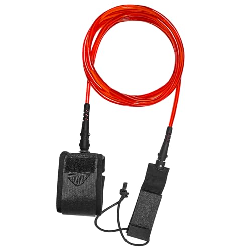 Bellanova Surfboard Leash 9 Füße Surfbrett Leine, Surf-Leine SUP Sicherheitsleine TPU Board Zubehör Fußschlaufen für Kajak Surfbretter Paddleboard Stand Up Paddle Boards