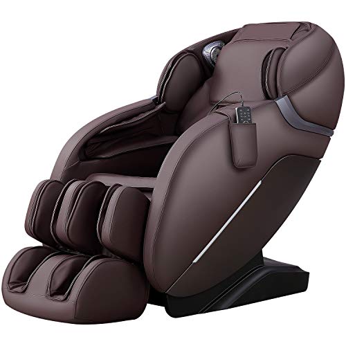 iRest Massagesessel für den ganzen Körper, Zero Gravity, 3D-Robotische Hände mit SL-Spur Massage der Wirbelsäule Shiatsu, Bluetooth-Lautsprecher, Rückenheizung, Massagerolle