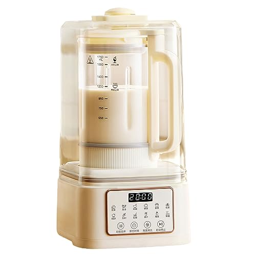 COYOUCO Nussmilchbereiter, Sojamilchbereiter, automatische Mandelmilchmaschine, pflanzlicher Milchbereiter 1750ML mit Warmhalten/Selbstreinigung/Kochen
