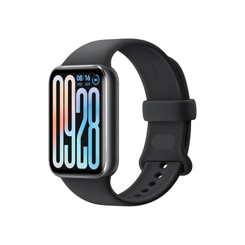 Xiaomi Smart Band 9 Pro Obsidian Black – 1.74' AMOLED, 1200 nits Helligkeit, 21 Tage Akku, 150+ Sportmodi, 5ATM Wasserfest, GNSS, Herzfrequenz & SPO₂-Sensor, Bluetooth 5.4, 60Hz Refresh
