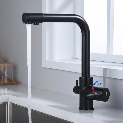 GRIFEMA Dover 3-in-1-Osmose-Küchenarmatur, für Wasserfilter-Reiniger, Küchenspüle, exklusiv auf Amazon