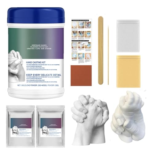 Handabdruck Set Für Paare Gipsabdruck Hände Paar Geschenke Personalisierte Geschenke Männer & Frauen Gibshandabdruck Für Paare Hände Gipsabdruck Set Für Paare Familie Gibshandabdruck Für Paare