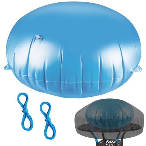 Kovshuiwe Pool Luftkissen Winter Zubehör- 120cm Dia Reusable Weather Resistant Dome Airbag with Ropes to Fix