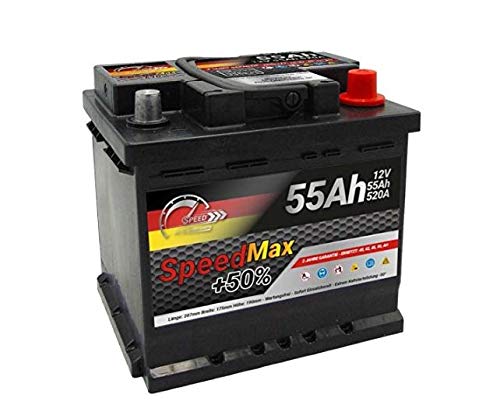 Autobatterie Speed Max ersetzt (55 Ah)