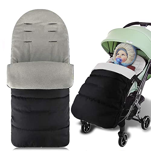 auvstar Winter Fußsack Kinderwagen,Universal Baby Fußsack,Weicher Baby Wintersack,Decke für Kinderwagen,Jogger,Buggy,Kinderbett,Wasserabweisende Outdoor Beindecke