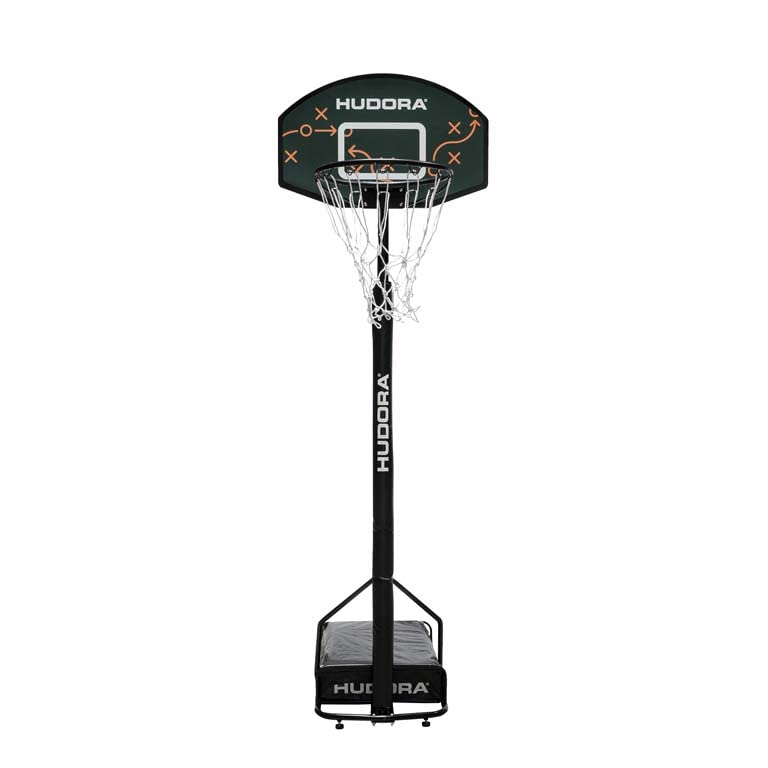 HUDORA Basketballständer Playoff 205, Basketballkorb Höhenverstellbar, sicher, langlebig, Mobil Basketball spielen, Maximaler Ballsport-spaß
