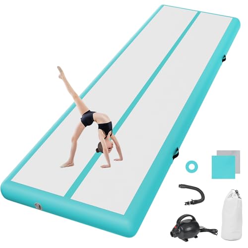 airtrack matte mit elektrischer Luftpumpe 10cm hoch 3 M Tumbling Matten Aufblasbare turnmatte Matte gymnastikmatte Yogamatte Camping Trainingsmatte