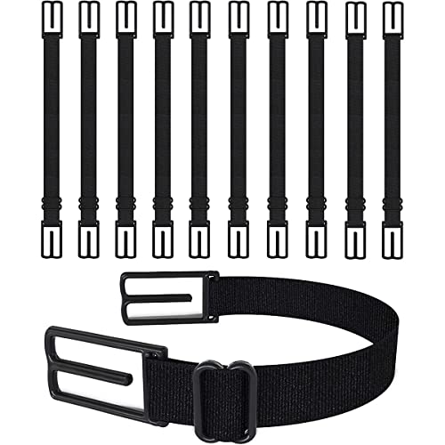 Hsthe Sea Maskenhalter (10 Stück) elastische Maskenhalterung mit Metallhaken zur Entlastung der Ohren über Nacken und Hinterkopf, rutschfeste Maskenverlängerung