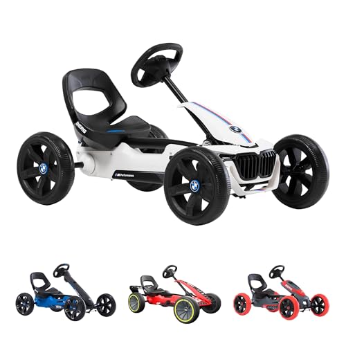 BERG Pedal-Gokart Reppy BMW mit soundbox | KinderFahrzeug, Tretfahrzeug mit hohem Sicherheitstandard, Kinderspielzeug geeignet für Kinder im Alter von 2.5-6 Jahre