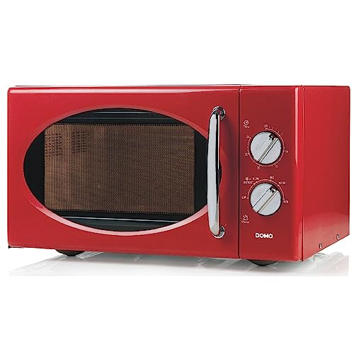 Domo DO2925 Mikrowelle 25l 900W, Rot