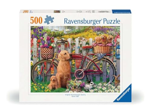 Ravensburger Puzzle 12000209 - Ausflug ins Grüne - 500 Teile Puzzle für Erwachsene und Kinder ab 12 Jahren,