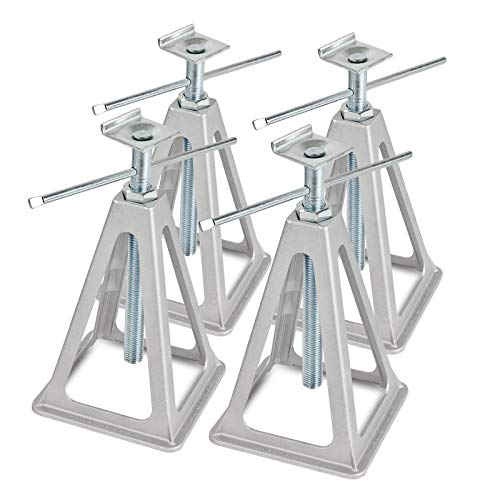 Alu Stützbock Set | L-Profil | 1000Kg Tragkraft | 42cm Höhe | L-Aufnahme (4)