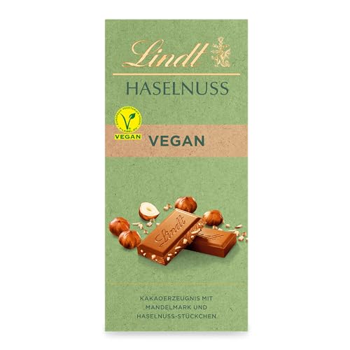 Lindt Schokolade, Haselnuss, vegan, 100 g