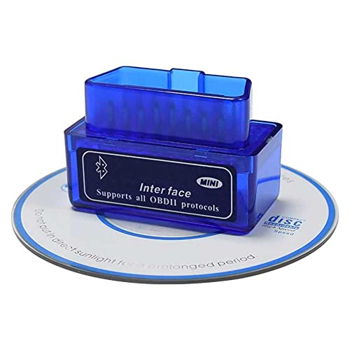 OcioDual OBD2 Diagnosegerät, Auslesegerät Auto, Bluetooth Adapter, V2.1 Diagnosegerät Auto Fehlerfrei, OBD-Lesegeräte, OBD2 Bluetooth Adapter, Autodiagnosegerät, Fehlerscanner