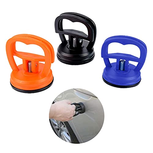 Auto Dent Saugnapf, Dent Abzieher, Saugheber Vakuumsauger, 3 Stück Schwerlast Dellenentfernung Vakuum Saugnapf Saug Heber für Auto Dellen, Handy, Glasscheiben, Laptop