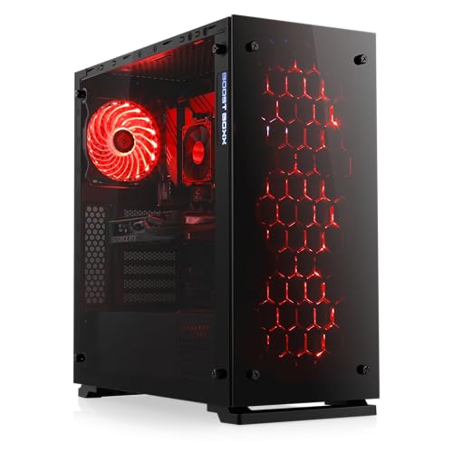 Basic Gaming PC mit Windows 11 Home | AMD Ryzen 5 5500 6x3.6GHz | RTX 3050 | 1000GB M.2 NVMe | 32GB DDR4 RAM | WLAN | Computer für Zocker, Gamer Desktop Rechner zum Spielen | A10170