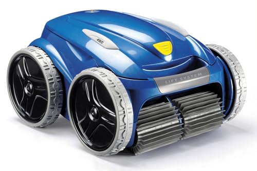 Zodiac Vortex 4WD RV 5480iQ Automatischer Poolroboter, reinigt Boden, Wände, Wasserlinie, Pool bis 12 x 6 m, Fernbedienung, Lift System-App, Kabel gegen Knoten, Wagen