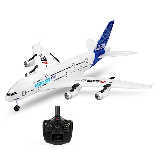 Sunydog RC Aeroplane,XK A120 Airbus A380 Modell Flugzeug 3CH EPP 2.4G Fernbedienung Flugzeug Starrflügel RTF Spielzeug als tolles Geschenk für Erwachsene