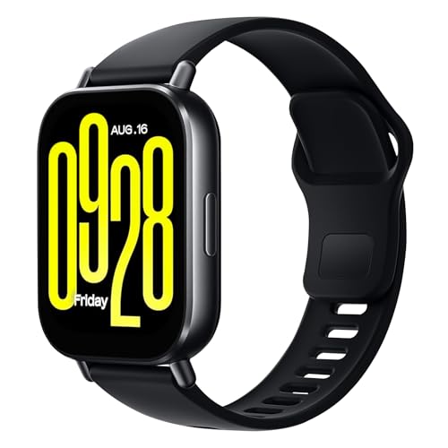 Xiaomi Redmi Watch 5 Active - 2'' LCD Large Display, 18-Tage-Akku, 140+ Trainingsmodi, Herzfrequenz- und SPO₂-Tracking, 5ATM wasserdicht, Bluetooth-Anrufe, Fitness-Tracker, Schlafüberwachung, Schwarz
