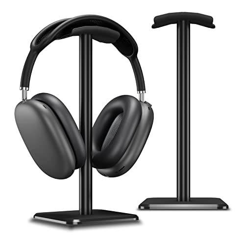 Alyvisun Headset Halterung [Gewichteter Fuß & höhere Höhe] Kopfhörer Atänder, Universeller Headset Ständer für alle Gaming-Headsets/Desktop-Kopfhörer