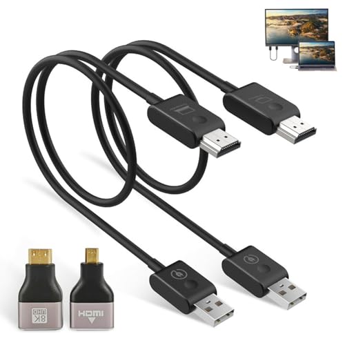 HDMI Wireless Transmitter und Receiver Moman CS6,1080P HDMI Funkübertragung Extender 50m/165FT für Datei Video Projektion Monitor Computer TV Kamera Smartphone Projektor