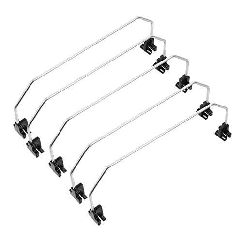 LALADEFIEE 5St Trennwand Trennregale Warenteiler Schubladenteiler Organizer Lagerregal aufbewahren verstellbares Bücherregal The Firm Kompanie lud The fe Ware Schindel Warenregalteiler Eisen