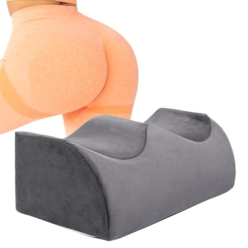 HOMBYS Extra großes BBL-Kissen nach Operationen für Po, 45,7 x 22,9 x 15 cm, hochdichtes Schaumstoff-Gesäßkissen zum Sitzen nach Operationen, langlebiges BBL-Wiederherstellungskissen für Autositze,
