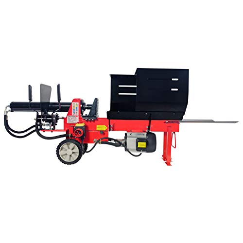 CROSSFER Holzspalter HLS8T-400V / 8 Tonnen Spaltkraft / 52cm Spaltlänge / 400V Elektromotor / 2 Hand Bedienung/hydraulischer Brennholzspalter