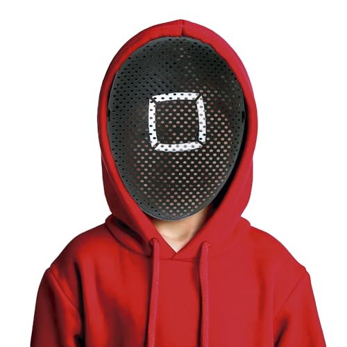FIESTAS GUIRCA The Gamer Maske Quadrat PVC für Kinder