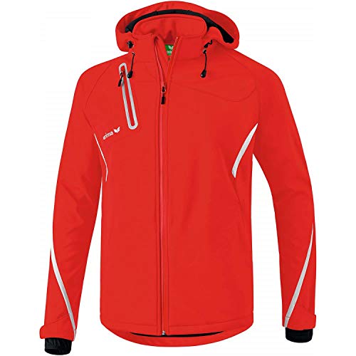 Erima Herren softshelljakke Function, Rot/Weiß, XXL EU