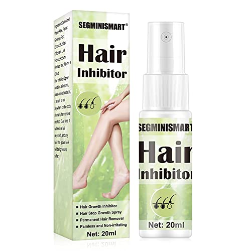 Hair Growth Inhibitor Spray,Body Enthaarungsspray,Haarentfernungs Haarspray für den Frauen/Männer,für Gesicht,Bikinizone,Arme, Beine, Brust,Achselhöhle auftragen 20ml