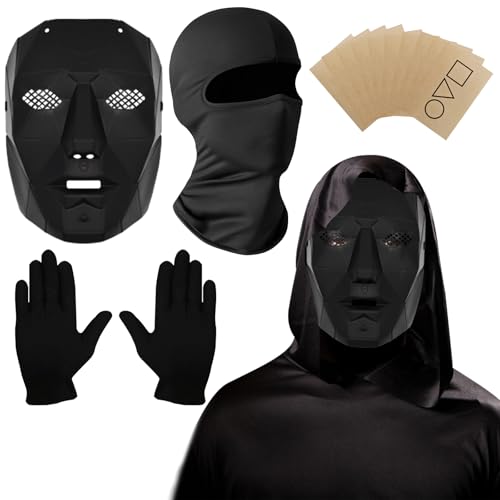 SPHERETRON Halloween Masken Sq-uid Game Sq-uid Game Kostüme Masken Kostüm Halloween Kostüm Herren Halloween Kostüm Herren Halloween Kostüm Maske Maske Halloween Herren