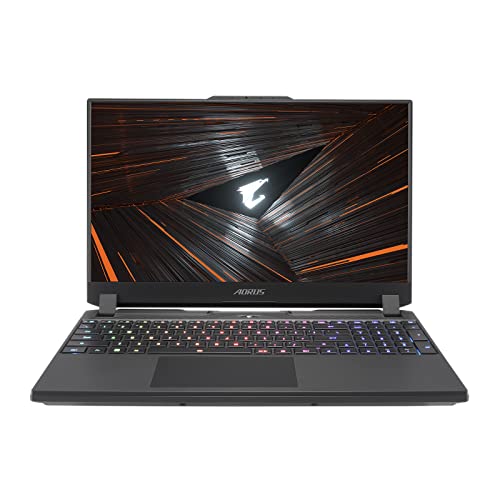 Gigabyte AORUS 15 Gaming Laptop | 15,6' 165Hz QHD Display | Intel Core i5-12500H | Nvidia GeForce RTX 3070Ti | Windows 11 | AORUS 15 XE5-53DEB34SH, Schwarz