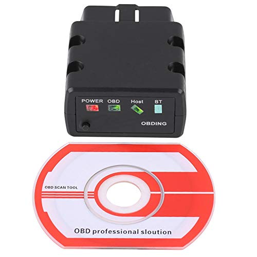 Bluetooth 3.0 OBDII-Scanner KW902 OBDII-Autoscanner-Diagnosetool Fehlererkennung kompatibel mit Android Black(schwarz)