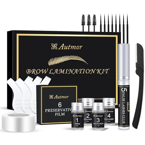 Brow Lifting Set, Augenbrauen Lifting Set Wasserdicht Langlebiges Styling, Eyebrow Lifting Set Professioneller Augenbrauen Laminierung Set für den Heim-Salon und Makeup-Schönheitssalon DIY Brow