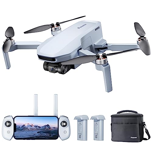 Potensic ATOM SE GPS Drohne mit 4K EIS Kamera, 62 Min. Flugzeit, unter 249g, 4KM FPV Übertragung, Bürstenloser Motor, Max.16m/s, Follow-Me/Rückkehr, RC Quadrocopter für Anfänger Erwachsene