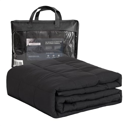 Good Nite Gewichtsdecke 125x150cm 4kg - Entspannung Beschwerte Decke nur für Erwachsene - zur Entspannungsdecke Weighted Blanket - Grau