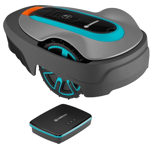 Gardena smart SILENO Life 1000 Mähroboter-Set: Innovative LONA KI-Technologie, SensorControl