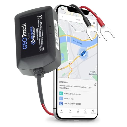 GPSLive Eco Track GPS Tracker Auto, Wohnmobil, KFZ | Made in EU | Einfache Installation | Livetracking mit App | Keine SIM benötigt | GPS Auto Tracker GPS Sender | Peilsender Auto GPS Tracker