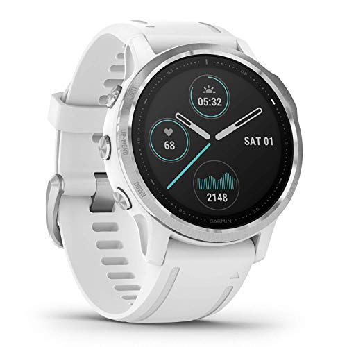 Garmin fenix 6 S GPS-Multisport-Smartwatch mit Herzfrequenzmessung am Handgelenk. Wasserdichte Laufuhr für Ihre Fitness. Armband für schmale Handgelenke. (Zertifiziert und Generalüberholt)
