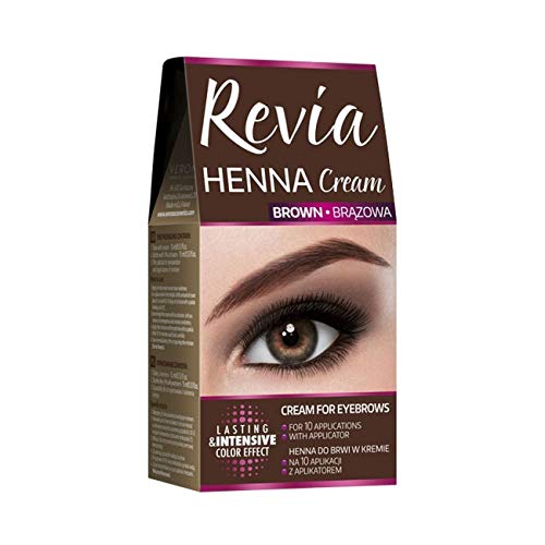 Revia Henna For Eyebrows Cream Brown