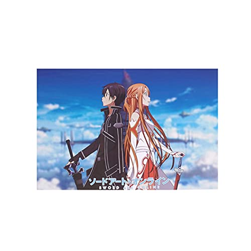 Sword Art Online Puzzle mit 1000 Teilen | Motiv: Kirito & Asuna
